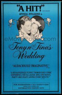 8y278 TONY N' TINA'S WEDDING stage play WC '85 a traditional Italian-American marriage!
