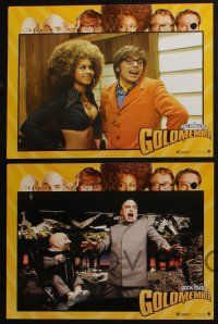 8y031 GOLDMEMBER 8 French LCs '02 Mike Myers as Austin Powers, Beyonce Knowles, James Bond spoof!