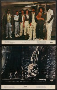 8z056 ALIEN 8 color 11x14 stills '79 Ridley Scott classic, Tom Skerritt, John Hurt, Kotto!