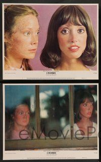 8z042 3 WOMEN 8 LCs '77 directed by Robert Altman, Shelley Duvall, Sissy Spacek, Janice Rule!