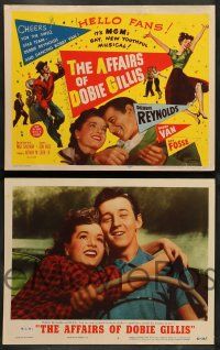 8z054 AFFAIRS OF DOBIE GILLIS 8 LCs '53 Debbie Reynolds, Bobby Van in title role, Bob Fosse!