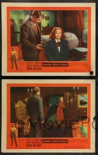 8z701 ANOTHER MAN'S POISON 5 LCs '52 great images of Gary Merrill & Bette Davis!