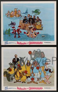 8z831 BEDKNOBS & BROOMSTICKS 3 LCs '71 Walt Disney, Angela Lansbury, David Tomlinson & children!