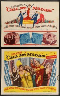 8z115 CALL ME MADAM 8 LCs '53 Ethel Merman, Donald O'Connor & Vera-Ellen sing Irving Berlin songs!
