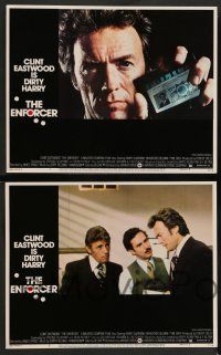 8z593 ENFORCER 7 LCs '76 Clint Eastwood as Dirty Harry, Bradford Dillman, Harry Guardino, sequel!
