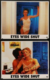 8z594 EYES WIDE SHUT 7 LCs '99 Stanley Kubrick, Tom Cruise, Sydney Pollack, Nicole Kidman!