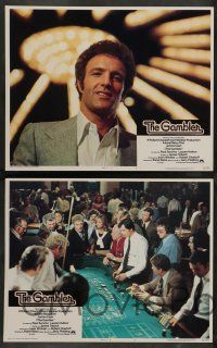 8z199 GAMBLER 8 int'l LCs '74 James Caan, gambling, sexy Lauren Hutton, casino image!