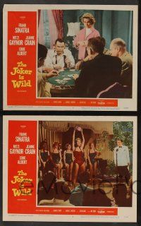 8z666 JOKER IS WILD 6 LCs '57 Frank Sinatra, sexy Mitzi Gaynor, Eddie Albert, gambling images!