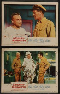 8z324 MISTER ROBERTS 8 LCs '55 Henry Fonda, James Cagney, William Powell, Jack Lemmon, John Ford!
