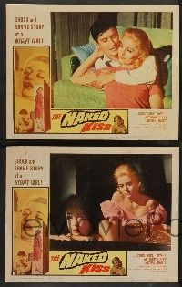 8z806 NAKED KISS 4 LCs '64 directed by Sam Fuller, many images of sexy bad girl Constance Towers!