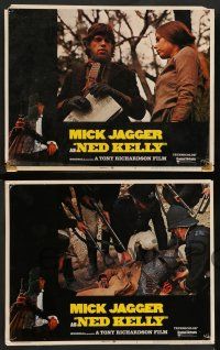 8z614 NED KELLY 7 LCs '70 Mick Jagger as legendary Australian bandit, Tony Richardson!