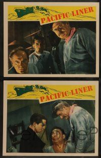 8z617 PACIFIC LINER 7 LCs '38 cool dramatic images of Victor McLaglen and Chester Morris!