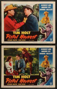 8z682 PISTOL HARVEST 6 LCs '51 Tim Holt, Richard Martin & pretty Joan Dixon in western action!