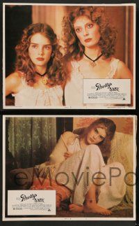 8z619 PRETTY BABY 7 LCs '78 directed by Louis Malle, young bride Brooke Shields, Keith Carradine!