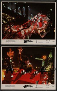 8z430 SANTA CLAUS THE MOVIE 8 LCs '85 images of Dudley Moore, David Huddleston, Christmas comedy!