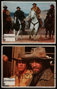 8z452 SILVERADO 8 LCs '85 Kevin Kline, Scott Glenn, Rosanna Arquette, Linda Hunt, Costner, Glover!