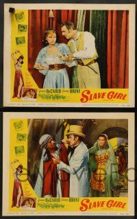 8z818 SLAVE GIRL 4 LCs R56 sexy Yvonne De Carlo in Arabian adventure!