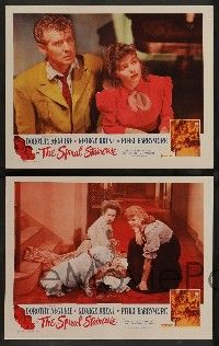 8z819 SPIRAL STAIRCASE 4 LCs R54 Dorothy McGuire, George Brent & Ethel Barrymore!