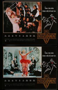 8z629 THAT'S ENTERTAINMENT III 7 LCs '94 MGM's best musicals, cool dancing artwork!