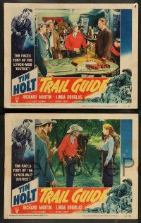 8z536 TRAIL GUIDE 8 LCs '52 Tim Holt, faces fury of the lynch-mob justice!