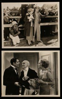 9a964 BROADWAY BILL 2 8x10 stills '34 Frank Capra, Warner Baxter, Myrna Loy, Clarence Muse!
