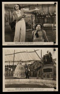 9a990 PECK'S BAD BOY WITH THE CIRCUS 2 8x10 stills '38 Benita Hume, Tommy Kelly, circus images!