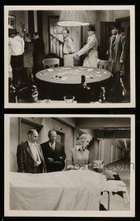 9a991 ROGUE COP 2 8x10 stills '54 Robert Taylor, sexy Janet Leigh, w/cool poker gambling breakup!