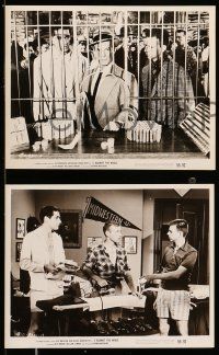 9a899 5 AGAINST THE HOUSE 3 8x10 stills '55 images of Kerwin Mathews, William Conrad, Brian Keith