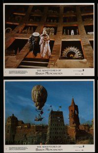 9a023 ADVENTURES OF BARON MUNCHAUSEN 8 8x10 mini LCs '89 directed by Terry Gilliam, John Neville!