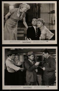 9a426 BEHAVE YOURSELF 10 8x10 stills '51 sexy Shelley Winters, Farley Granger, Archie the dog!