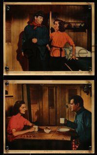 9a199 BLOOD ALLEY 3 color 8x10 stills '55 John Wayne, Lauren Bacall in China, William Wellman!