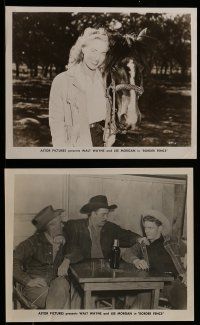 9a578 BORDER FENCE 7 8x10 stills '51 cool cowboy western images of Walt Wayne and Mary Nord!