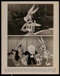 9a858 BUGS BUNNY 4 8x10 stills '80s-90s Carrotblanca, classic cartoon rabbit!