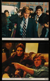 9a173 CANDIDATE 7 8x10 mini LCs '72 cool images of Robert Redford, Carlson, Melvyn Douglas!