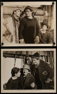 9a431 CAPTAINS COURAGEOUS 10 8x10 stills '37 Spencer Tracy, Freddie Bartholomew, Lionel Barrymore