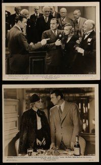 9a341 CASE AGAINST MRS. AMES 13 8x10 stills '36 images of Madeleine Carroll, Alan Mowbray & Carle!