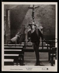 9a913 EL DORADO 3 8x10 stills '66 John Wayne, Robert Mitchum, directed by Howard Hawks!