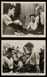 9a284 FEAR STRIKES OUT 16 8x10 stills '57 Perkins as Boston Red Sox baseball player Jim Piersall!