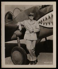 9a867 FLYING TIGERS 4 8x10 stills '42 all cool images with Big John Wayne, WWII airplane!