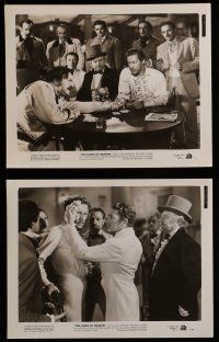 9a476 FOXES OF HARROW 9 8x10 stills '47 great images of Rex Harrison, Victor McLaglen, poker!