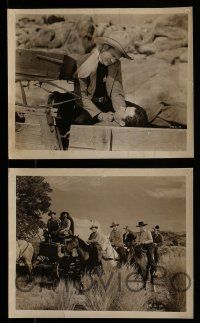 9a775 FRONTIER TOWN 5 8x10 stills '38 singing cowboy Tex Ritter, his horse White Flash!