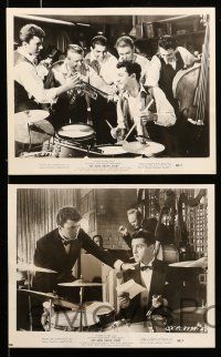 9a673 GENE KRUPA STORY 6 8x10 stills '60 great images of Sal Mineo as the famous drummer!
