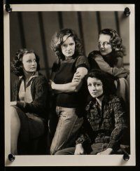 9a262 GIRLS OF THE ROAD 19 8x10 stills '40 Ann Doran, Lola Lane, & other girls of the hobo jungles!