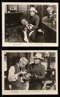 9a682 GUNMEN OF ABILENE 6 8x10 stills '50 great images of cowboy Rocky Lane & Roy Barcroft