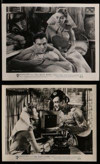 9a531 HASTY HEART 8 8x10 stills '50 Ronald Reagan & Patricia Neal help Richard Todd, great images!