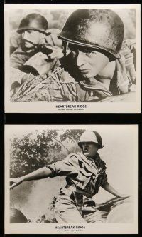 9a328 HEARTBREAK RIDGE 14 8x10 stills '55 wacky images of U.S. soldiers in Korea at war!