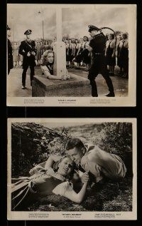 9a688 HITLER'S CHILDREN 6 8x10 stills '43 WWII Nazi Tim Holt , pretty Bonita Granville, Otto Kruger