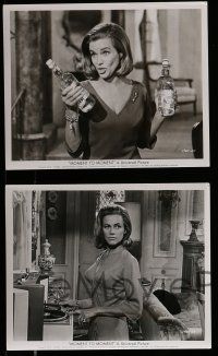9a875 HONOR BLACKMAN 4 8x10 stills '65 cool close up and full-length portraits, Moment to Moment!