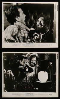 9a534 HORROR OF IT ALL 8 8x10 stills '64 Pat Boone, just sit back and howl at the chill of it all!