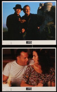 9a081 HUDSON HAWK 8 8x10 mini LCs '91 images of Bruce Willis, Danny Aiello, sexy Andie MacDowell!